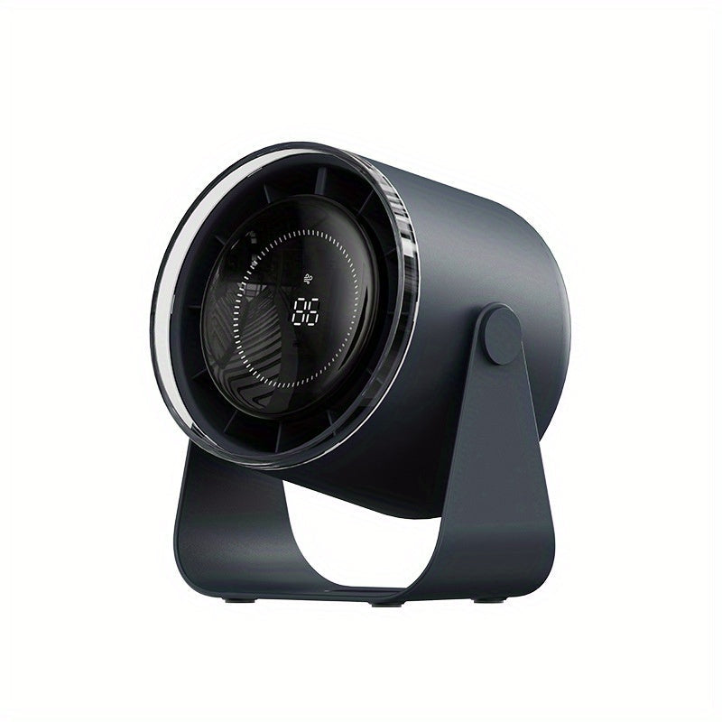 Portable USB Rechargeable Fan for Kitchen Dorm Bathroom Wall Mount