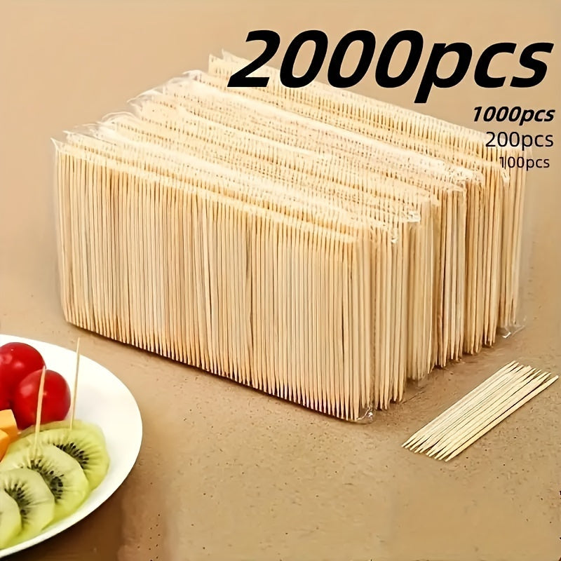 Dental Floss Picks Pack of 200/500/1000/2000 Deep Cleaning Oral Care Portable