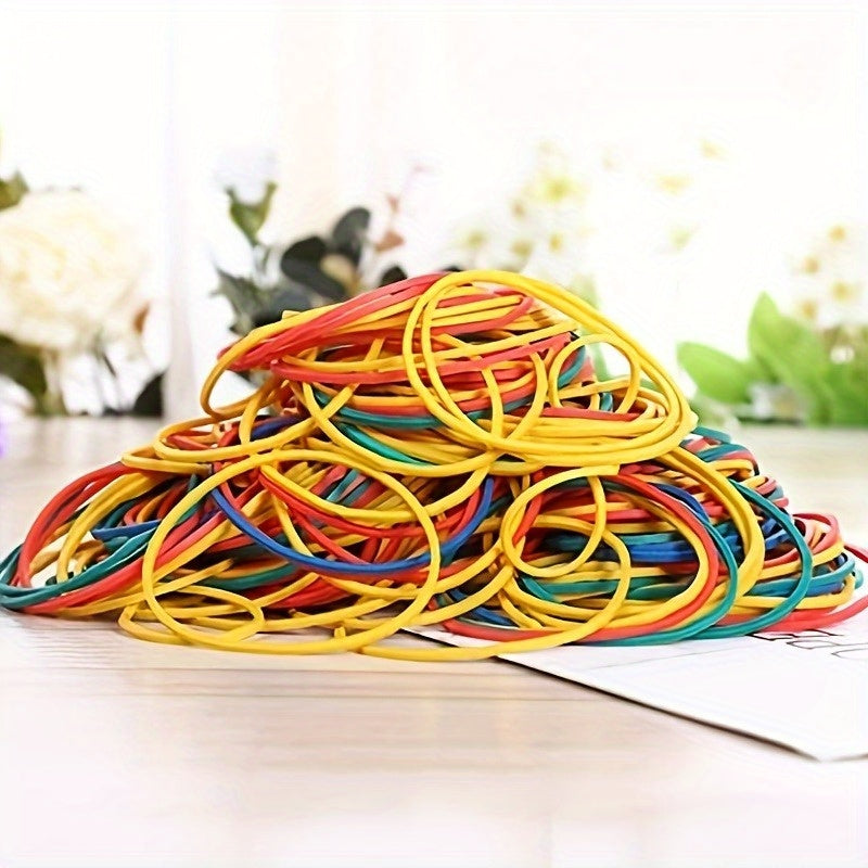 38mm Elastic Rubber Bands Pack of 100 333 555 for Office School Home Use