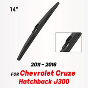 Rear Wiper Blade 35.5cm Natural Rubber Universal Bayonet for Hatchback