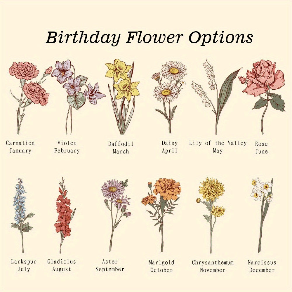 Personalized Flower Pattern Jewelry Box Made of PU Leather for Gifts and Storage