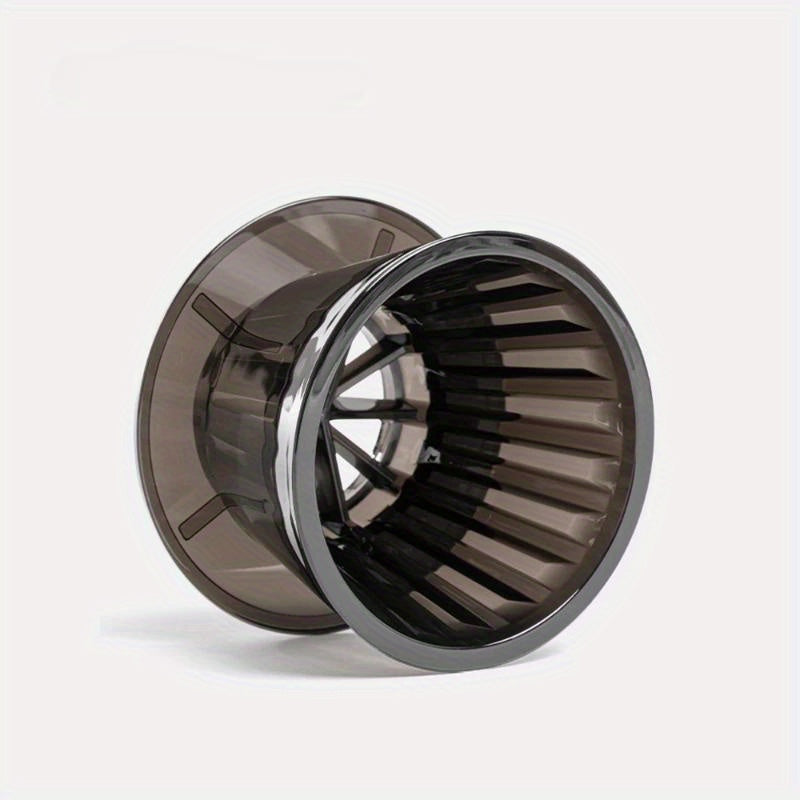 Пластиновый кофейный капельник в форме волны с плоским дном и постоянным фильтром