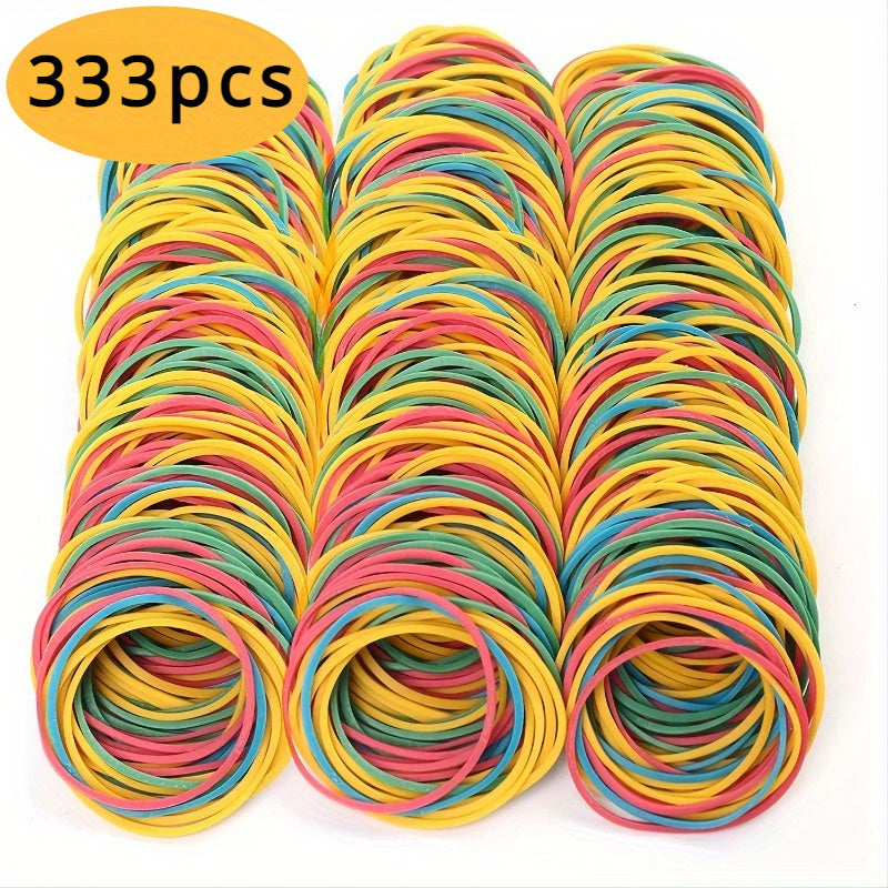 38mm Elastic Rubber Bands Pack of 100 333 555 for Office School Home Use