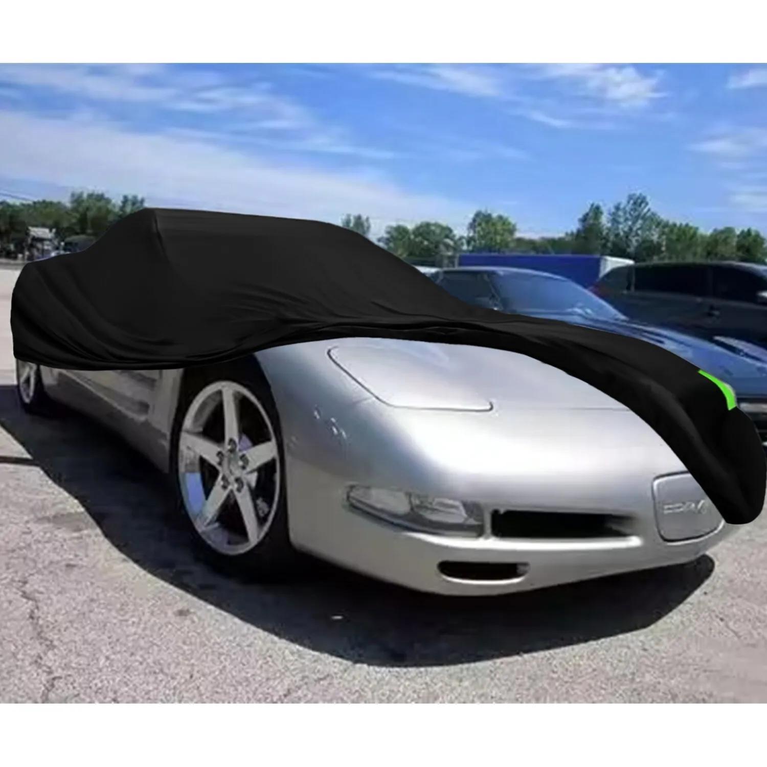 Car Cover For Corvette C3-C5 2004-2007 UV-Resistant Anti-Scratch Polyester