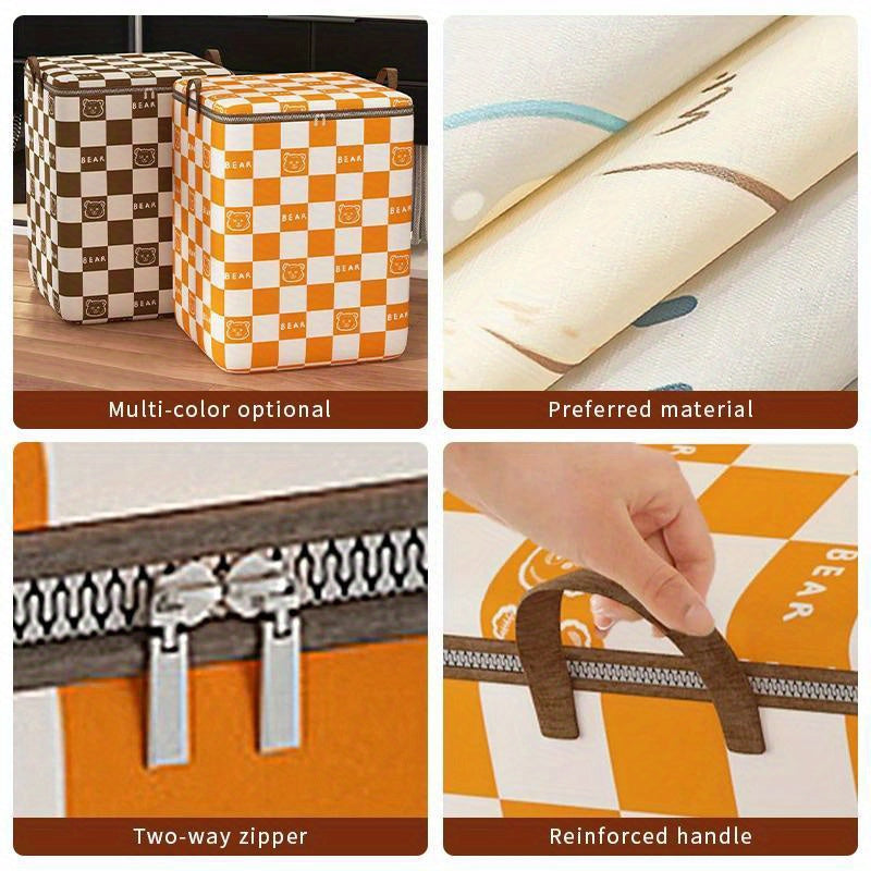 Non-Woven Storage Bag for Clothes and Quilts Dustproof Organizing and Moving