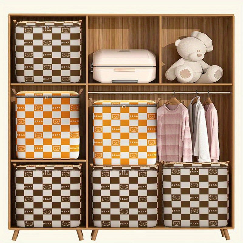 Non-Woven Storage Bag for Clothes and Quilts Dustproof Organizing and Moving