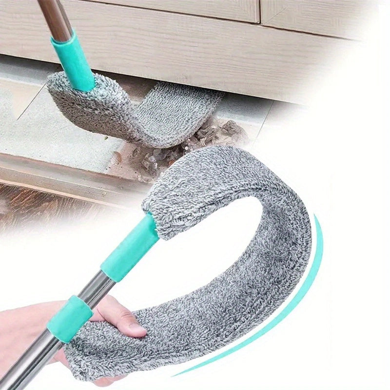 Two-Pack Telescopic Microfiber Mop Dusters for Hard-to-Reach Surfaces Cleaning