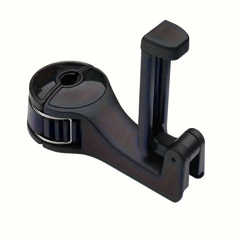 Gancho oculto para asiento de coche, soporte para teléfono móvil trasero, organizador de cabecero