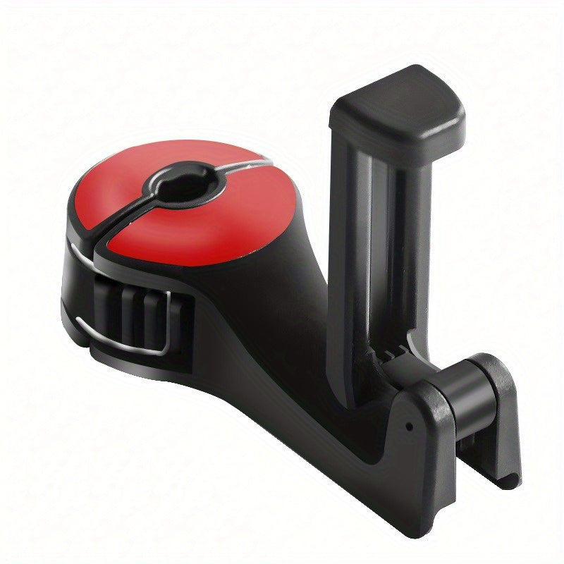 Gancho oculto para asiento de coche, soporte para teléfono móvil trasero, organizador de cabecero