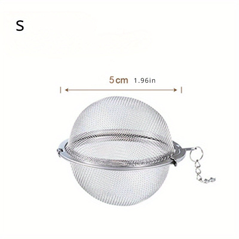 304 Stainless Steel Tea Infuser Ball with Long Chain for Loose Leaf Tea and Herbs