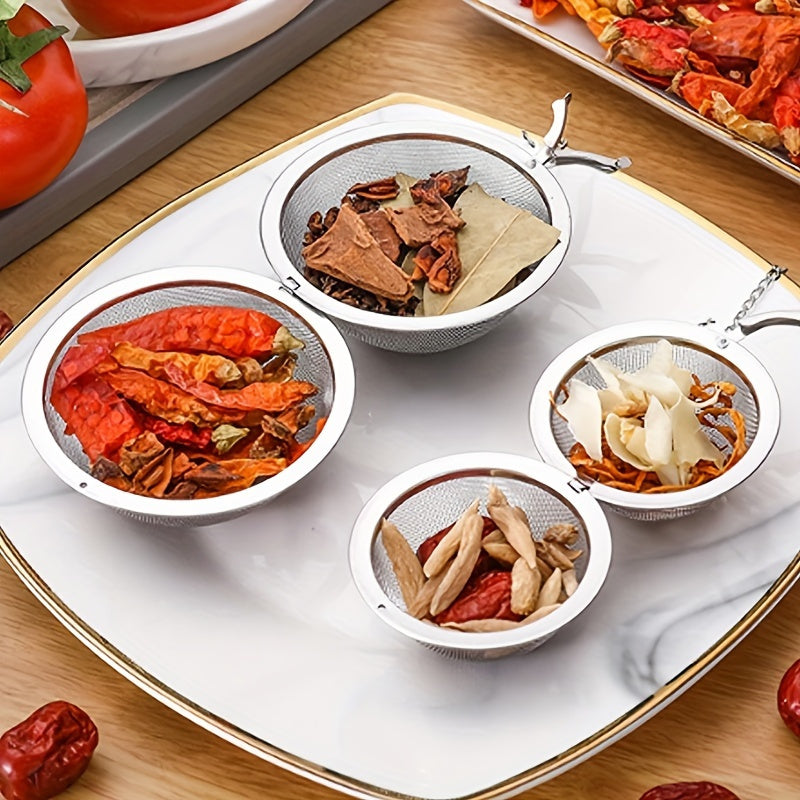 304 Stainless Steel Tea Infuser Ball with Long Chain for Loose Leaf Tea and Herbs