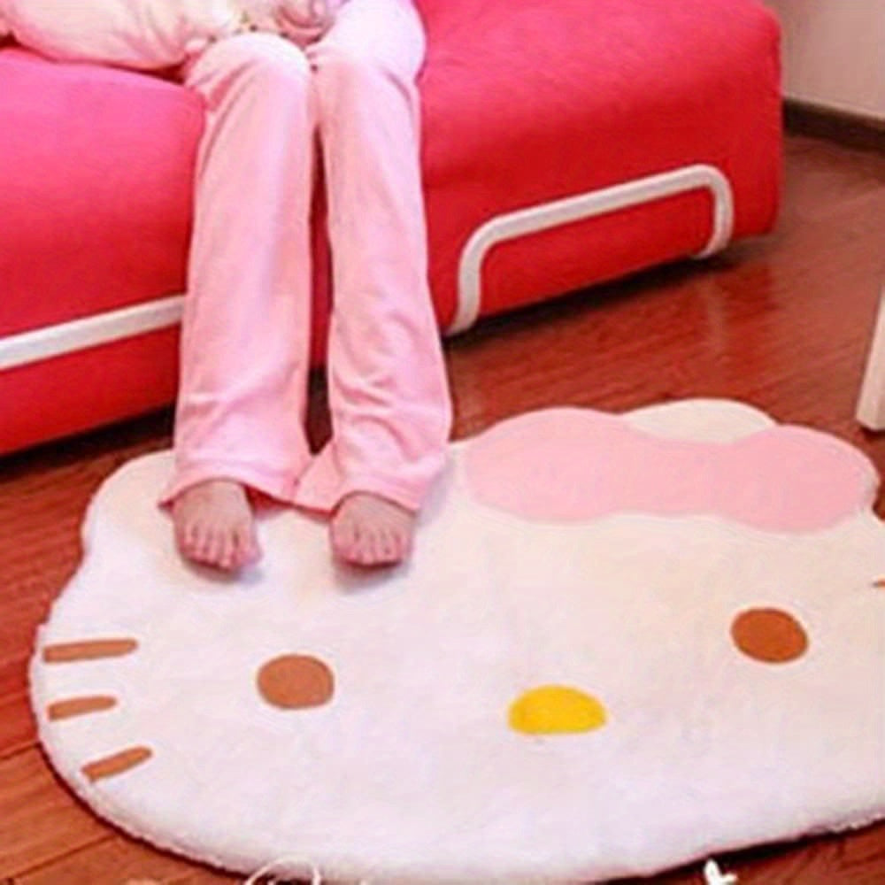 Kawaii Cartoon Carpet Area Rug Fuzzy Blanket for Cozy Room Decor
