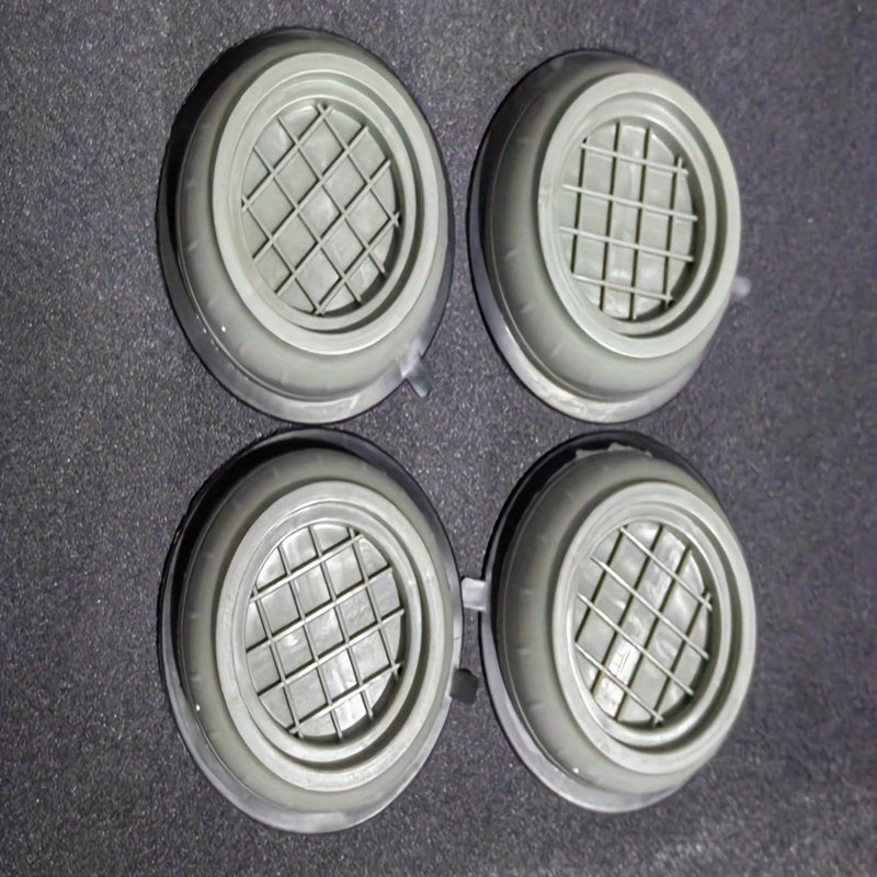Set of 4 Anti-Vibration Pads for Washing Machines and Dryers Noise Reduction Durable Plastic