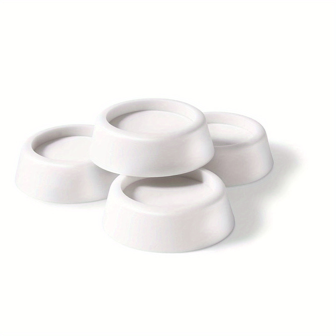 Washing Machine Vibration Pads Non-Slip White Stabilizer Anti-Walk