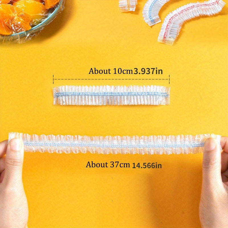 Disposable Food Covers 25cm Elastic Bowl Covers for Kitchen Storage and Food Preservation