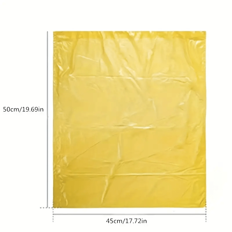 120 Color Garbage Bags Set 6 Rolls 45x50cm Disposable for Home Office Car