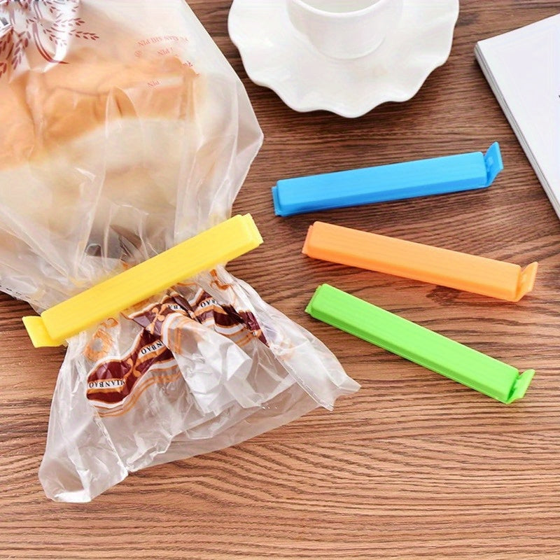 Reusable Food Storage Clips Set of 20 Plastic Sealing Bag Clips for Snacks and Bread