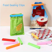 Reusable Food Storage Clips Set of 20 Plastic Sealing Bag Clips for Snacks and Bread