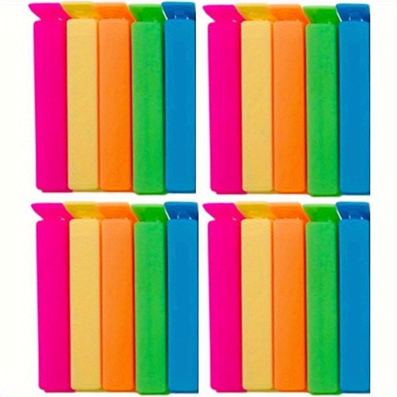 Reusable Food Storage Clips Set of 20 Plastic Sealing Bag Clips for Snacks and Bread