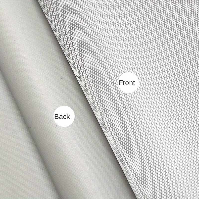 Ochiq havoda ishlatiladigan konditsioner qoplami, kumush rang, suv o'tkazmaydigan, quyosh va yomg'irga qarshi, yarim yoki to'liq to'plam