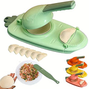 Manual Dumpling Maker 2-in-1 Dough Press and Skin Wrapping Tool for Beginners