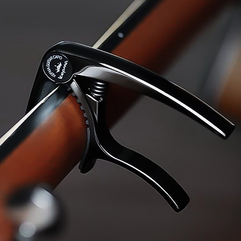Alloy Guitar Capo and Tuner for Acoustic and Electric Guitars