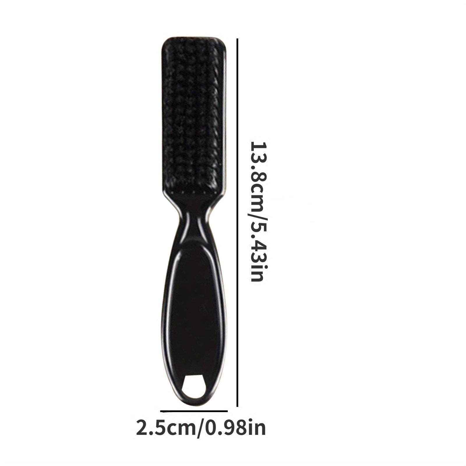 3 Pcs Men's Soft Bristle Hair and Beard Cleaning Brush Set