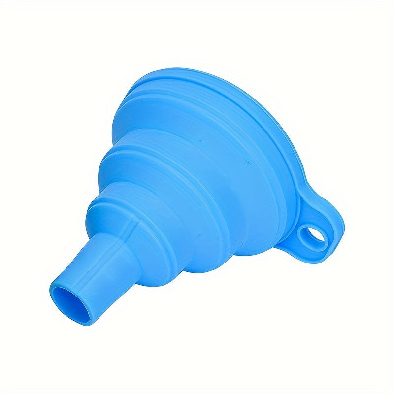Silicone Funnel Extendable Long Neck Oil Change Car Maintenance Tool