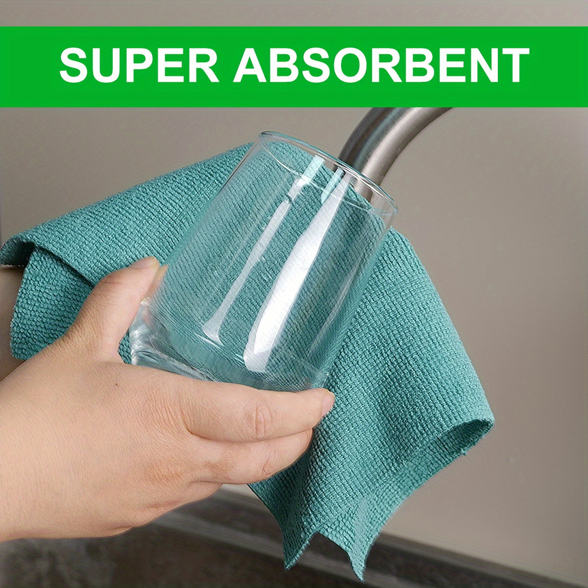 Ekologik toza tozalash uchun 50 dona yuqori sifatli tolali rolik, gilamlar, oshxonalar, hammomlar va umumiy so'riladigan tozalash ehtiyojlari uchun.