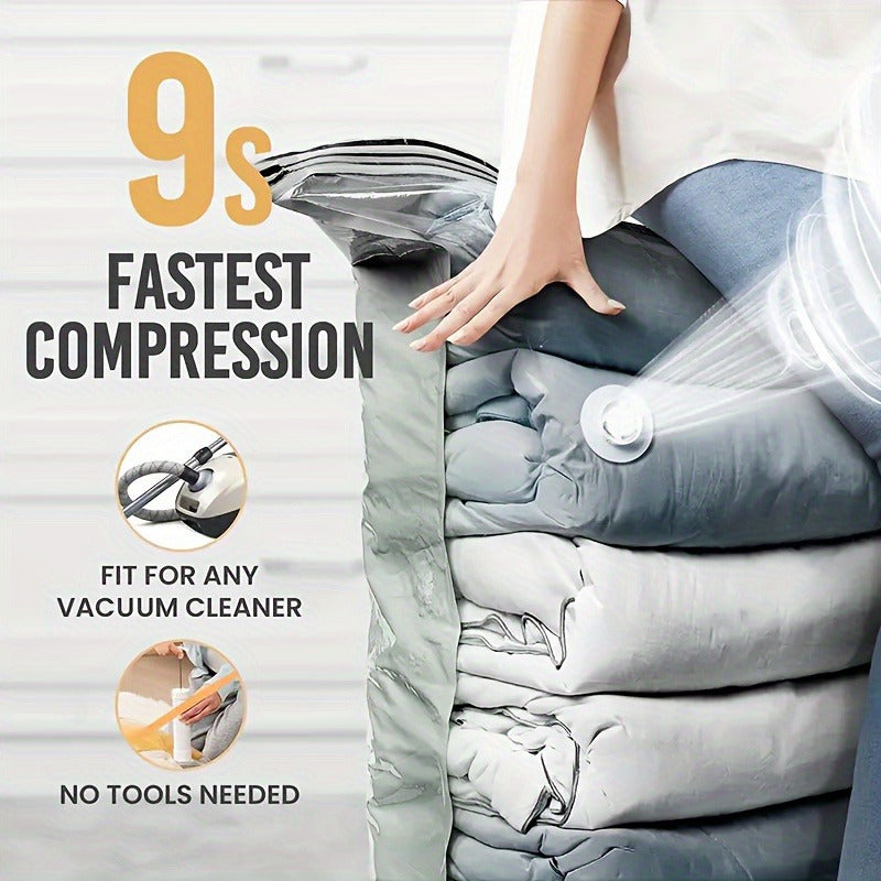 Extra Large Vacuum Storage Bag for Comforters Clothes Bedding Duvets