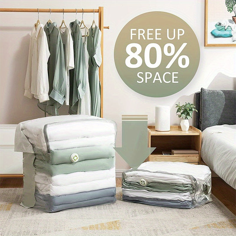 Extra Large Vacuum Storage Bag for Comforters Clothes Bedding Duvets