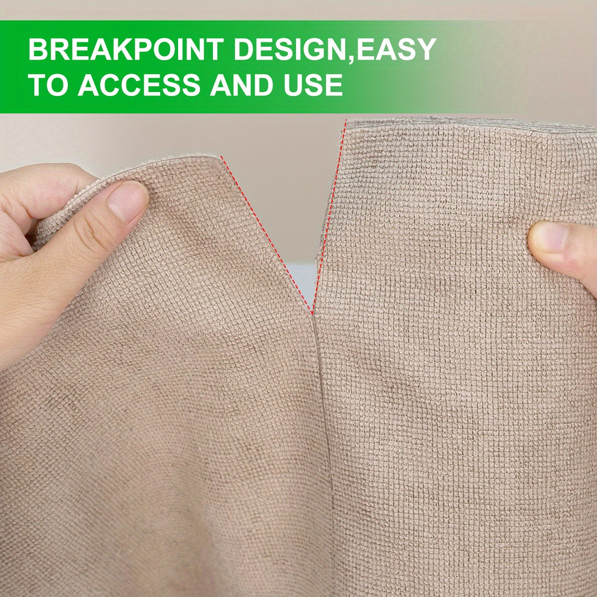 Ekologik toza tozalash uchun 50 dona yuqori sifatli tolali rolik, gilamlar, oshxonalar, hammomlar va umumiy so'riladigan tozalash ehtiyojlari uchun.