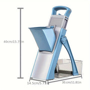 Metal Vegetable Slicer and Fruit Cutter, Handheld Food Grater, Dicing Tool