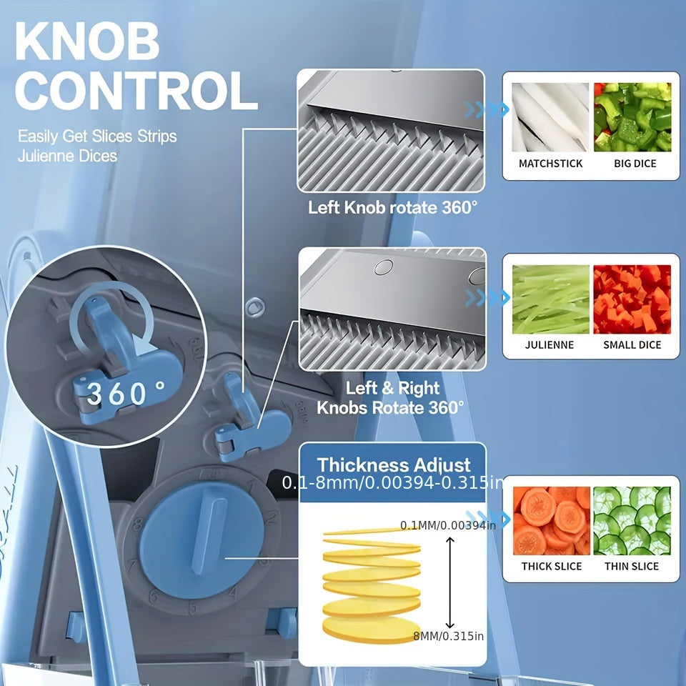 Metal Vegetable Slicer and Fruit Cutter, Handheld Food Grater, Dicing Tool