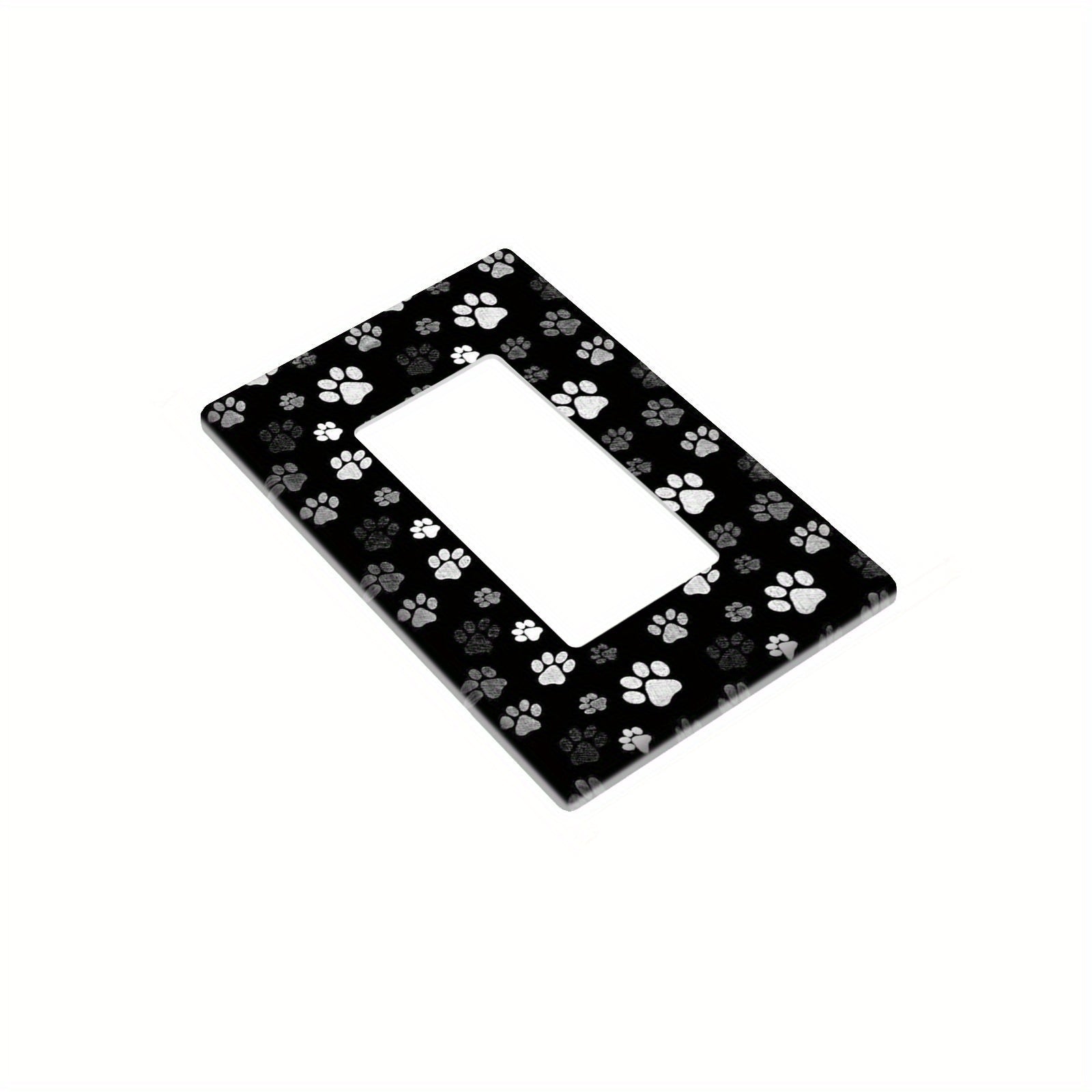 Ital dog izlari devor plitkasi, bitta o'zgaruvchan kalit qopqog'i bilan, elektr energiyasi talab qilinmaydi, turli xonalar uchun mos, mustahkam dizayn.