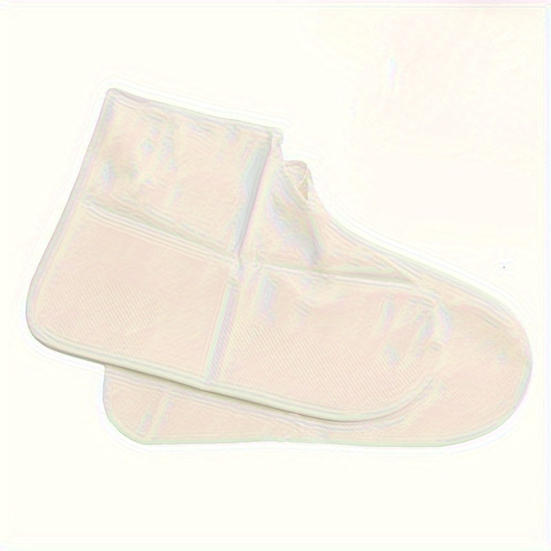 Suv o'tkazmaydigan rezin poyabzal qoplamalari, qayta ishlatiladigan, sirpanishga qarshi, erkaklar va ayollar uchun overshoes