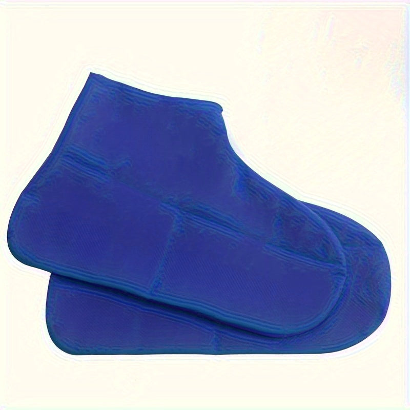 Suv o'tkazmaydigan rezin poyabzal qoplamalari, qayta ishlatiladigan, sirpanishga qarshi, erkaklar va ayollar uchun overshoes