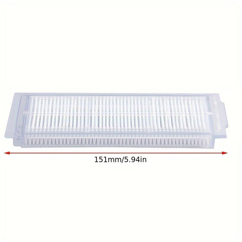 Replacement HEPA Filter and Side Brushes for Robot Vacuum Mop Pro, 4 Pieces