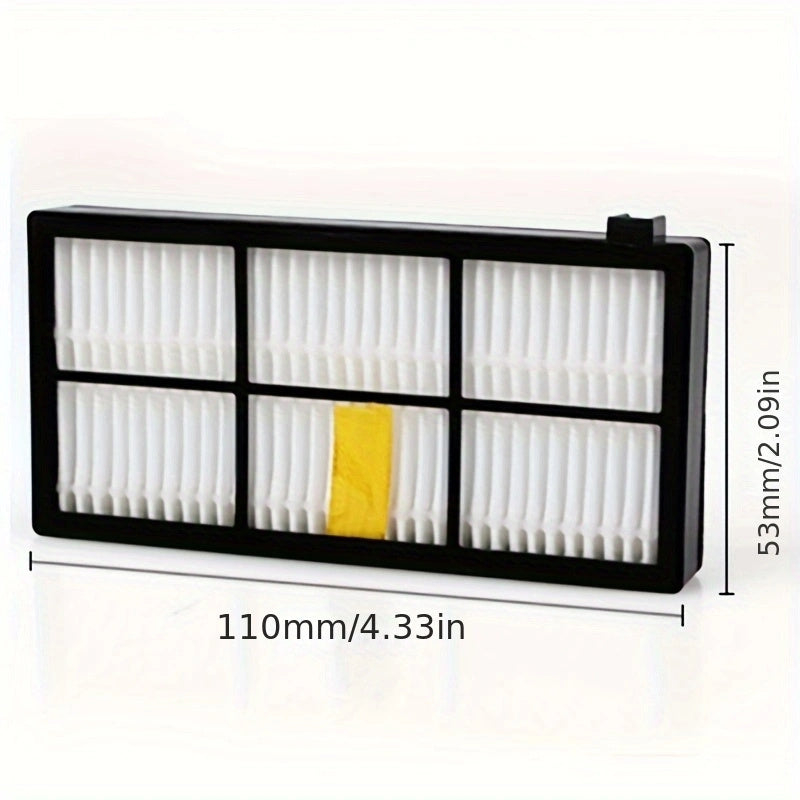 10-Pack Vacuum Filters Compatible with 800 900 870 880 980 Series HEPA Replacement with Bumper Strip