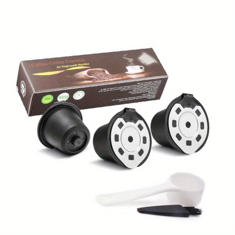 Reusable Coffee Capsule for Nespresso Machines Refillable Basket Filter