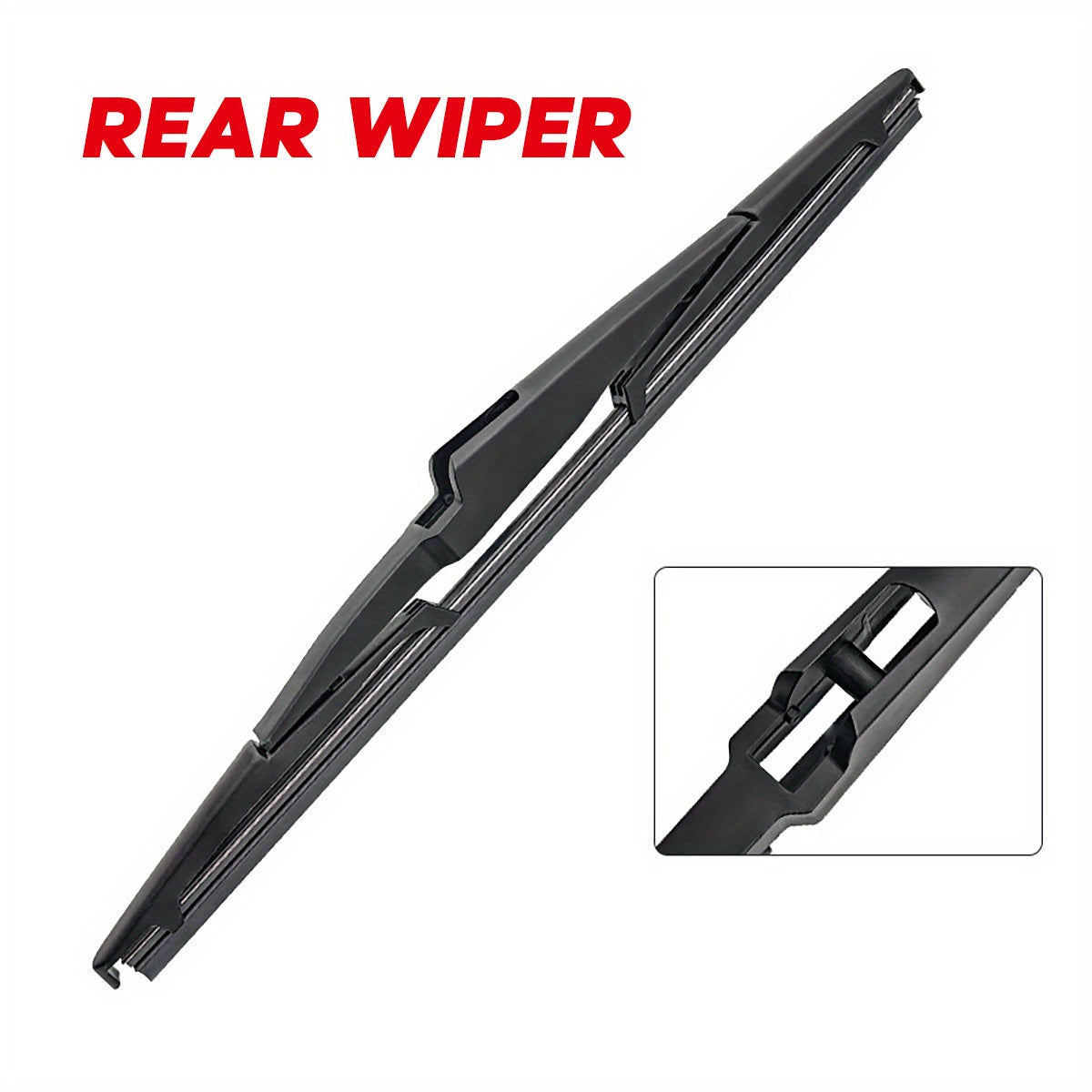 Front And Rear Wiper Blades Set for SUV 66cm 40cm 28cm Clear Windshield
