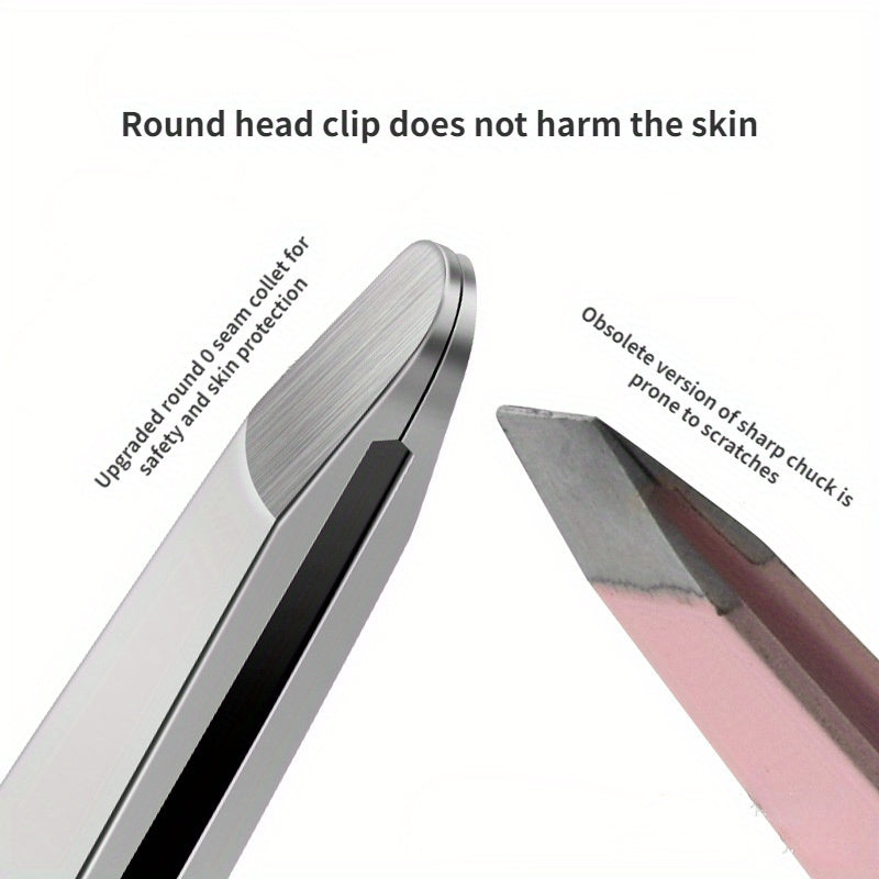 Unisex Stainless Steel Precision Tweezers for Beard Eyebrow Eyelash Grooming