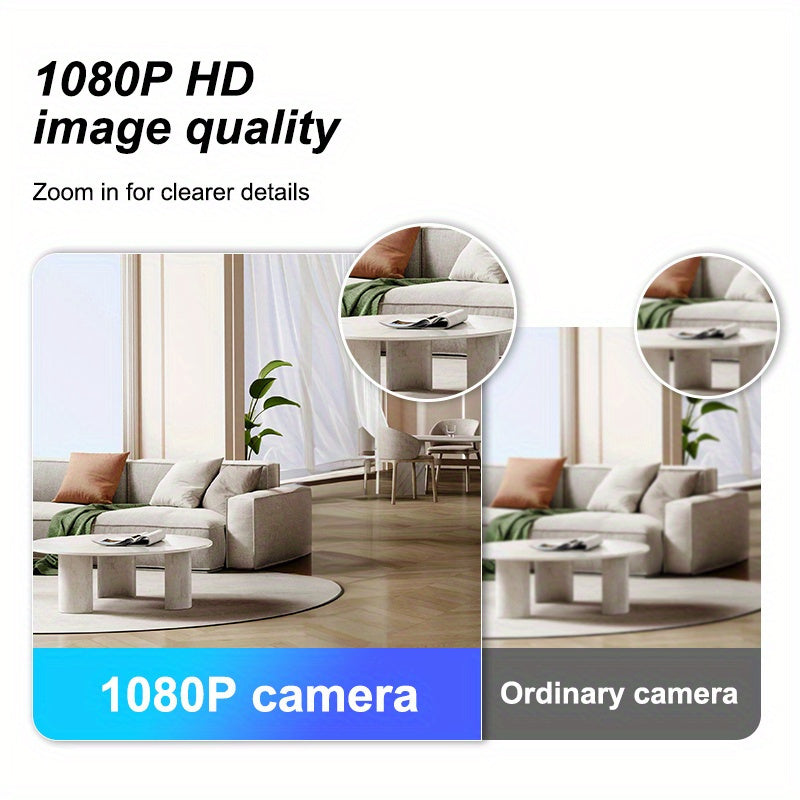 E27 Security Camera 1080P HD Panoramic 355° Indoor Outdoor Two-Way Audio