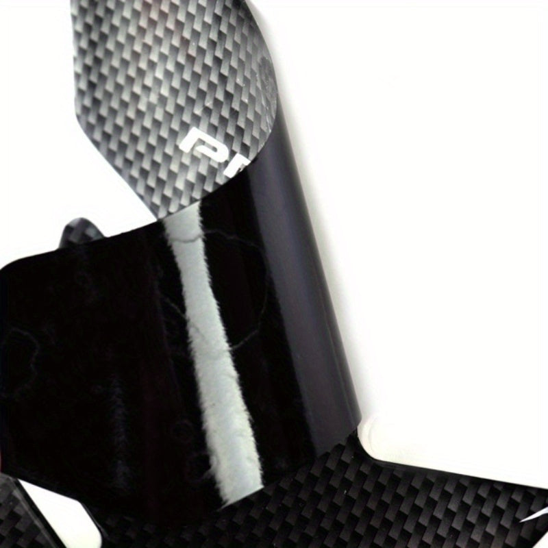 Universal motosikl karbon tolasi jel gaz yoqilg'i tanki pad himoyachisi qora