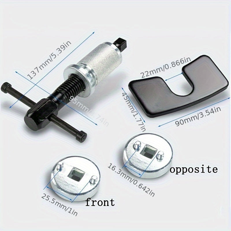 3Pcs Brake Pad Adjustment Tool Set for All Vehicles Caliper Compression