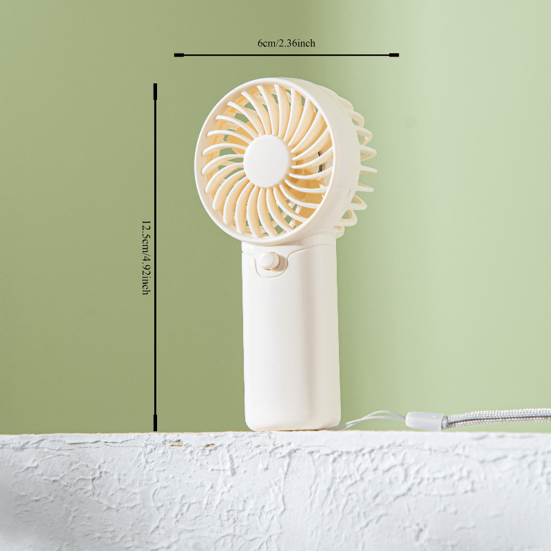 Portable Mini Fan Battery Operated for Office Outdoor Travel Camping