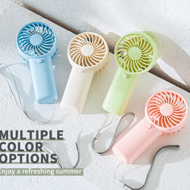 Mini Handheld Fan Battery Operated Portable Personal Cooling for Office Travel Camping