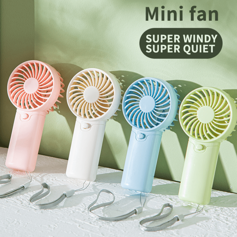 Mini Handheld Fan Battery Operated Portable Personal Cooling for Office Travel Camping