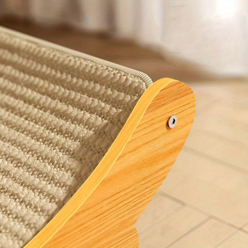 Sisal Cat Scratcher and Recliner Nest for All Seasons No Mess