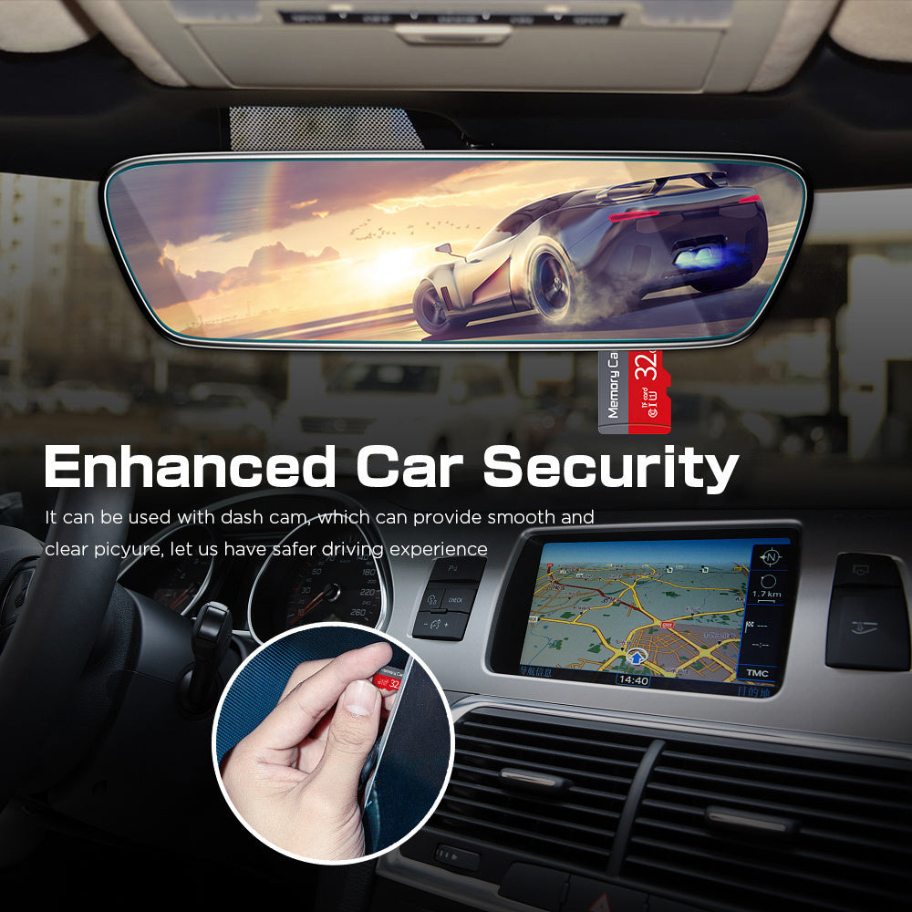 High-Speed Micro SDXC Card with Adapter Class 10 8GB to 512GB for Camera Drone Tablet Smartphone